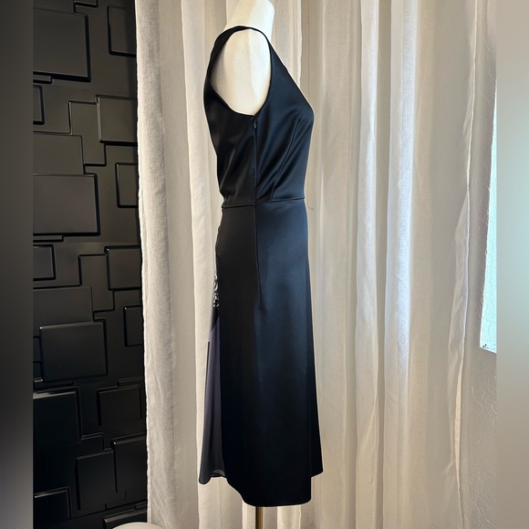 3.1 Phillip Lim 2014 FW runway dress 0 black/white/purple/floral - Picture 5 of 15